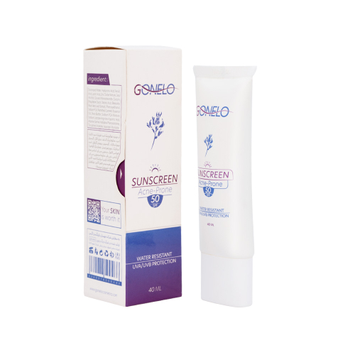 کرم ضد آفتاب رنگی SPF50 گونلو مدل Acne Prone